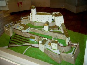 Lubowlański Zamek - makieta